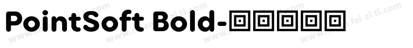 PointSoft Bold字体转换